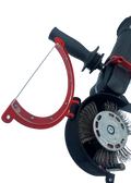 Protective Guard with Air-Extraction Outlet — Bristle Blaster® Electric