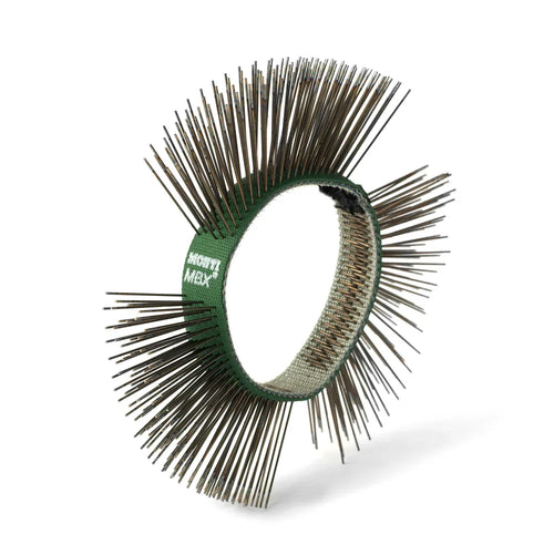 MBX® Brush, Steel, Fine, Green, 11 mm