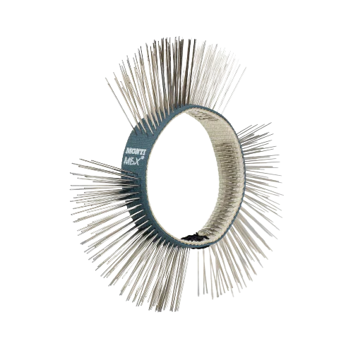 MBX® Brush, Stainless Steel, Fine, Blue, 11 mm