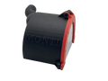 Protective Guard with Air-Extraction Outlet — Bristle Blaster® Electric Double